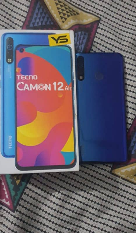 Tecno Cammon 12 air 4/64 very good condion 1