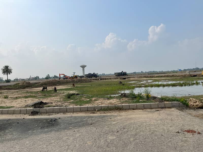 Prime Location 10 Marla Plot For Sale In CC Block Iqbal Sector LDA City Lahore 7