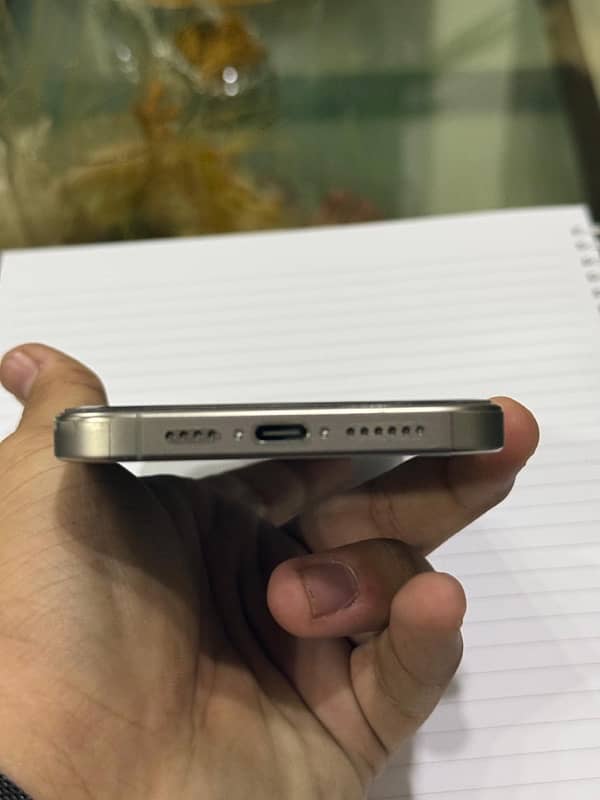 Iphone 15 Pro Max Nautral Titanium 256 GB Non PTA Bought From UK 4