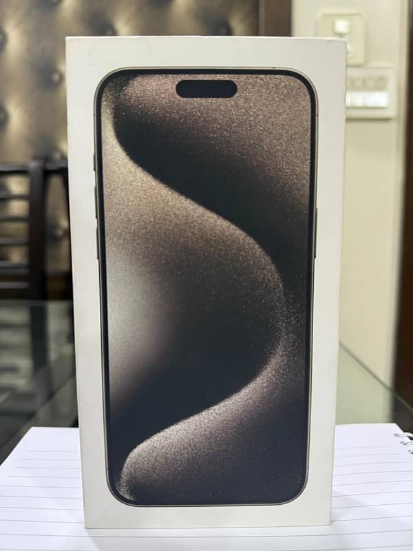 Iphone 15 Pro Max Nautral Titanium 256 GB Non PTA Bought From UK 11