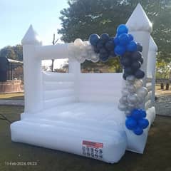 jumping castle slide