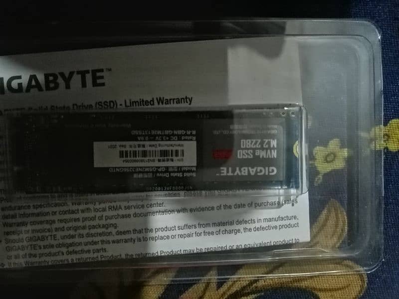 gigabyte 256gb nvme 0