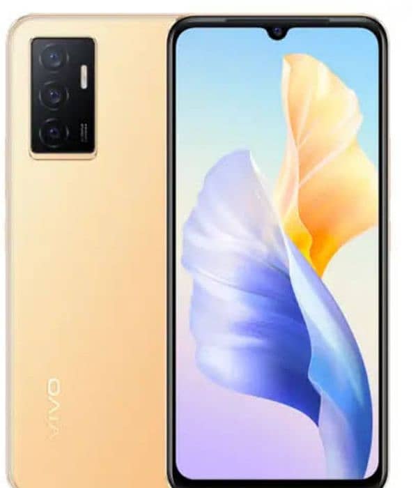 Vivo v 23e 256 gb golden colour no single scratch WH 03487469836 3