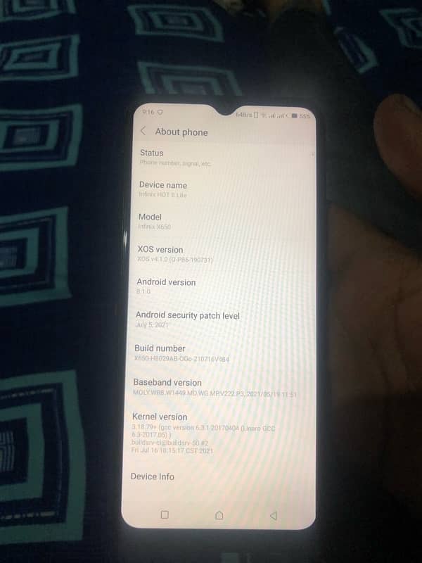 infinix hot 8 lite contact 03064794757 6