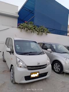 push Start Pearl White full Option Daihatsu Move 2015 /2012 chilld Ac