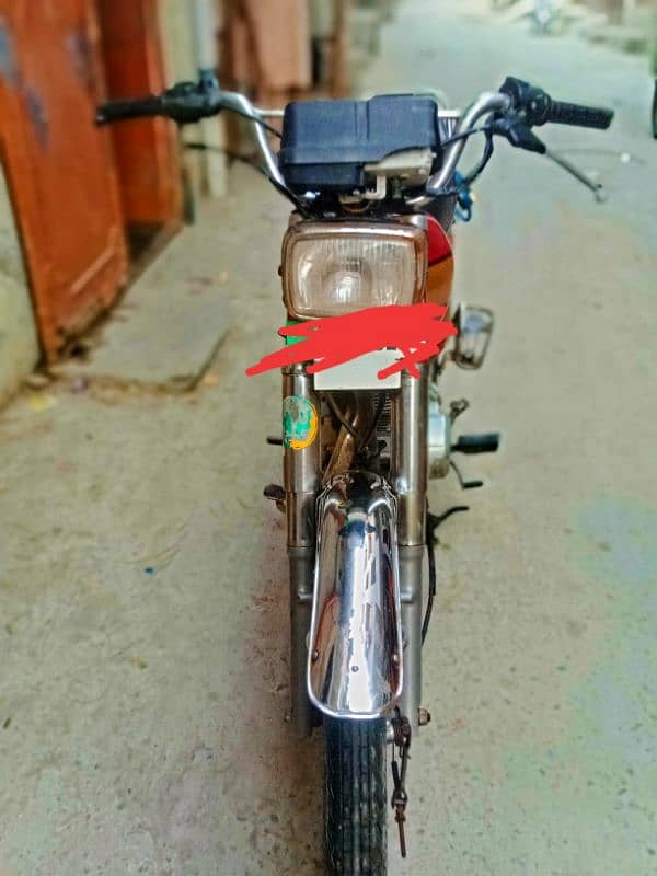 Honda cg125 model 2012 11