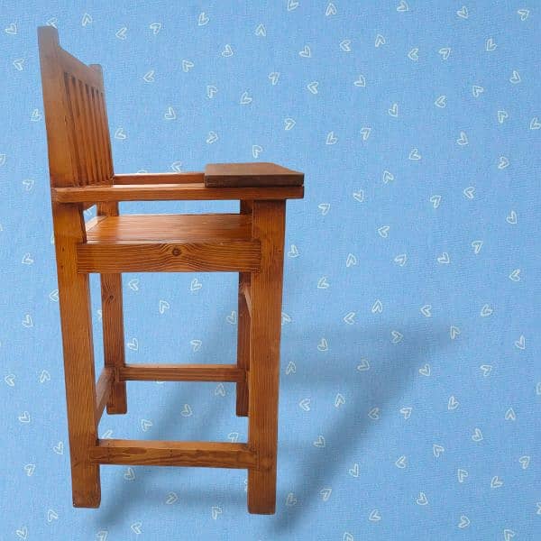 wooden high chair for kids / toddlers 5