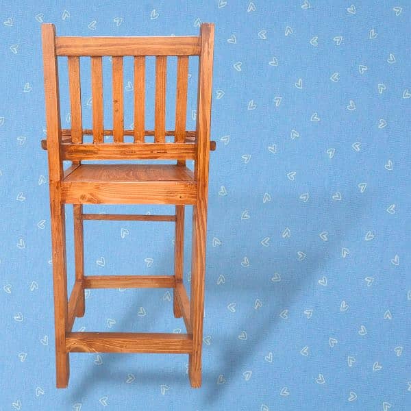 wooden high chair for kids / toddlers 7