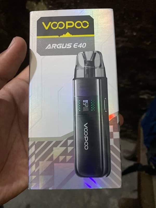 voopoo E40 pod with high smoke 6