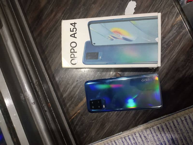 Oppo A54 with box charger 2