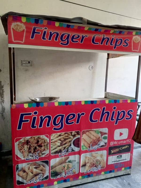 finger chips samosa roll counter for sale lahore 0