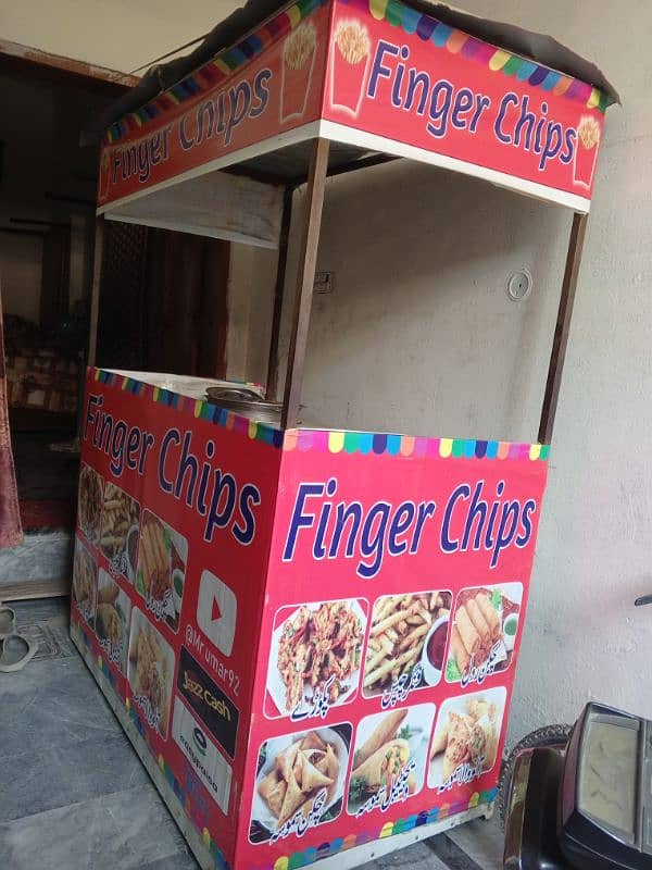 finger chips samosa roll counter for sale lahore 1