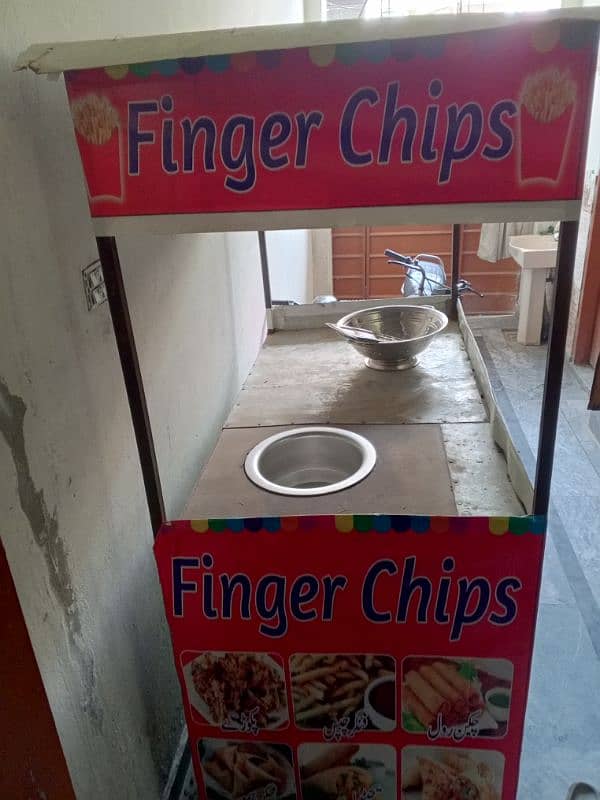 finger chips samosa roll counter for sale lahore 2