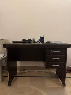 Study table patex brown