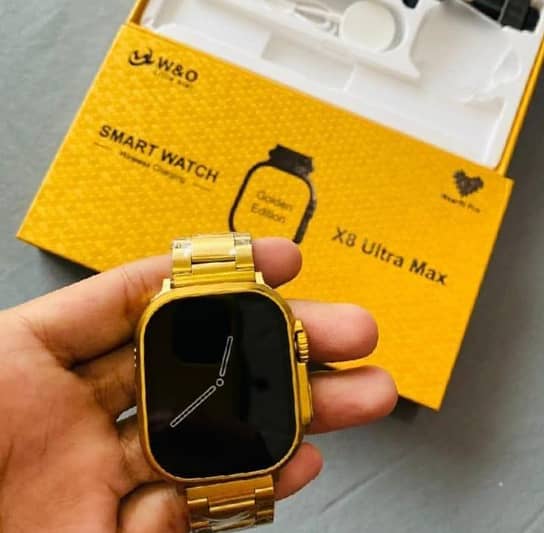 X8 Ultra Max Smart Watch Golden Edition 1