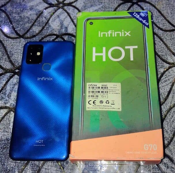 Infinix Hot 10 6/128 in good condition 3