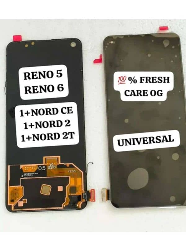 Reno 6/Reno 5 / gt mastr/ one plus Nord ce 5g panl available 0