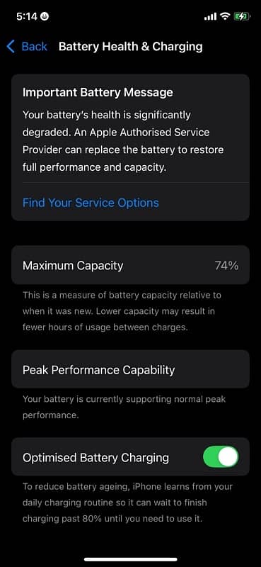 iphone xs PTA approved with box 6