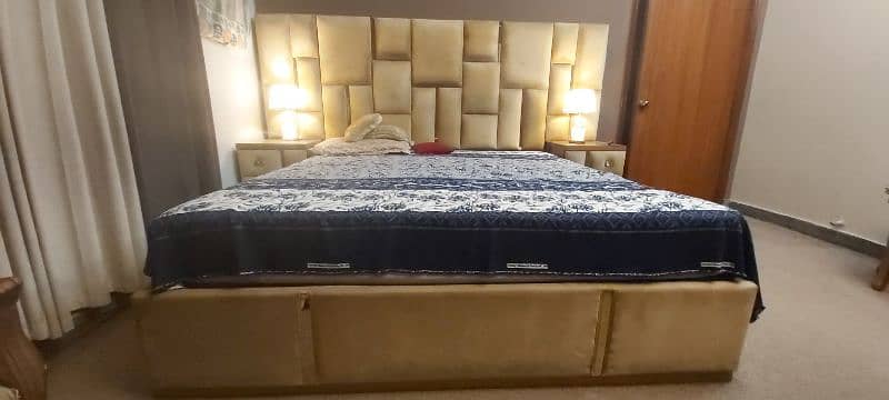 Designer Double Bed Velvet poshish 0