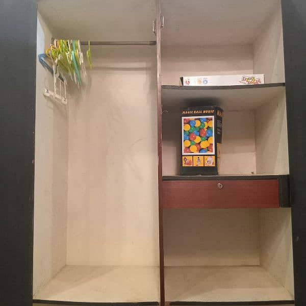 Two door wooden cupboard for sale 5