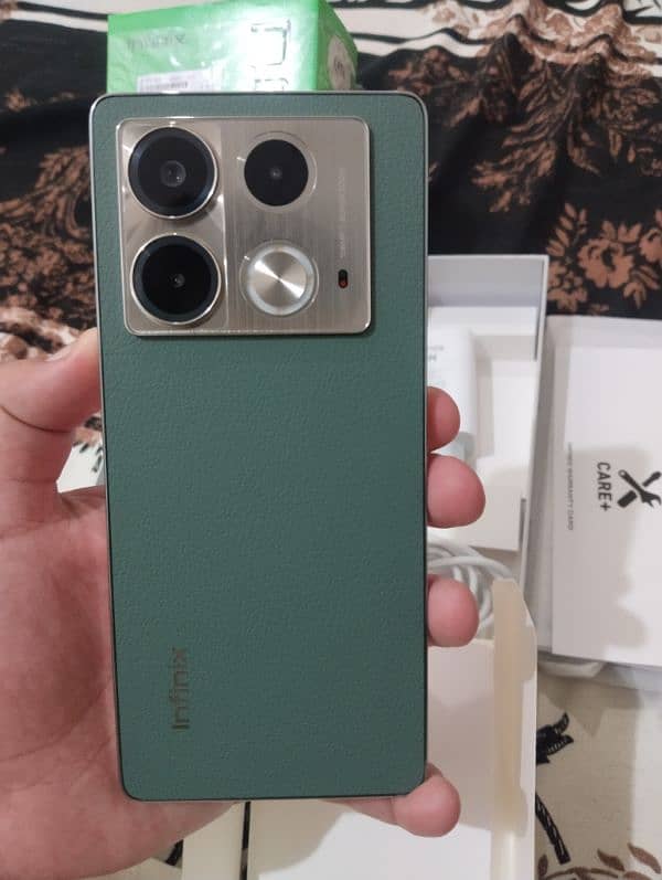 Infinix note 40 only box open 0