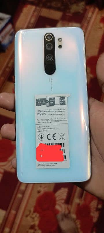 Redmi note 8 pro 6 gb ram 128 gb rom 1