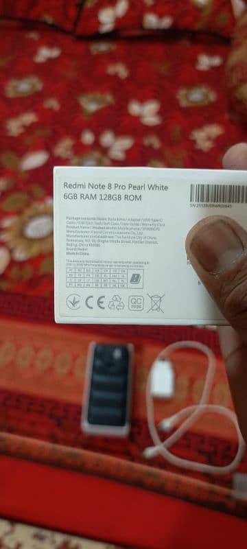 Redmi note 8 pro 6 gb ram 128 gb rom 6