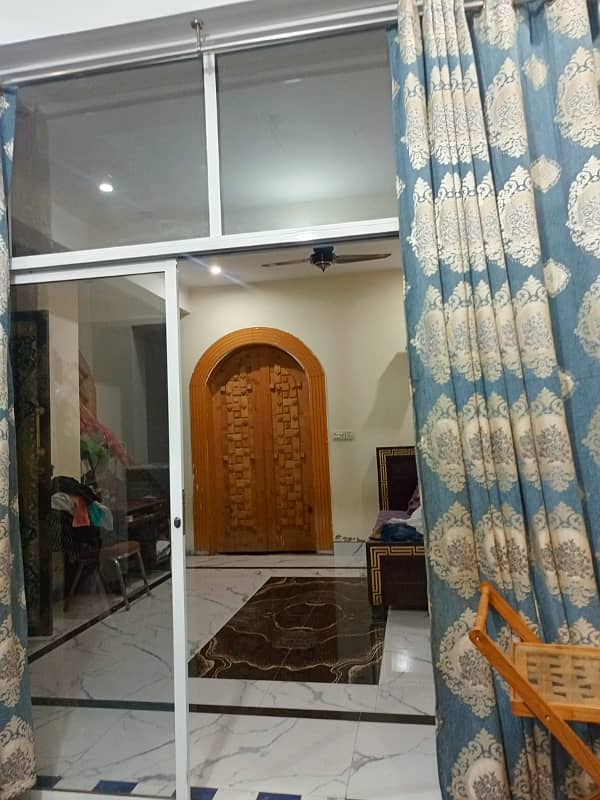 Brand new tile floor flat for rent in main bhala chok Johar for office software house and call centre 0