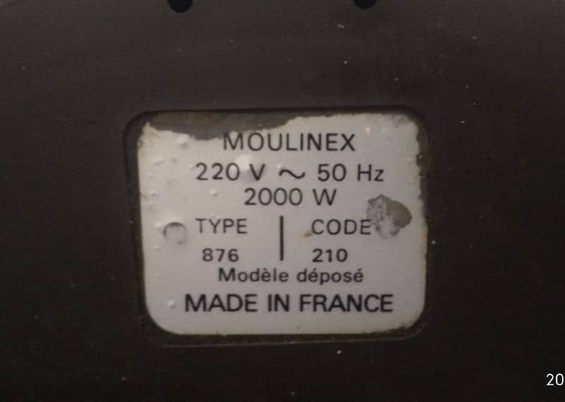 Moulinex Deep Fryer " Made in France " 0