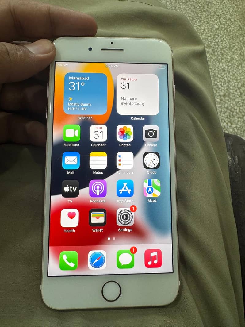 Iphone 7 plus 128 GB PTA Approve 5