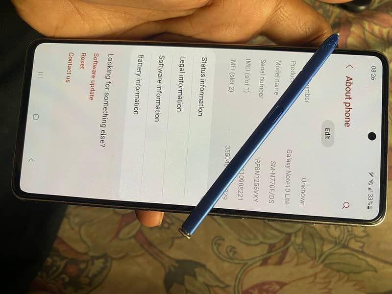 Galaxy note 10 lite exchange 3