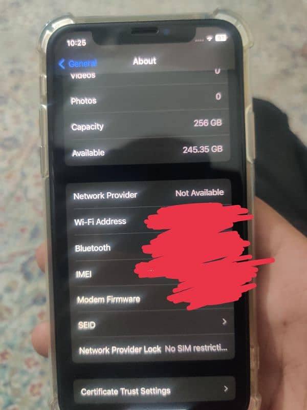 iphone x 256 gb PTA approve for sale 13