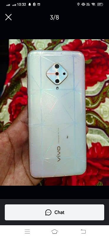 vivo s1 pro all ok with box charger 0