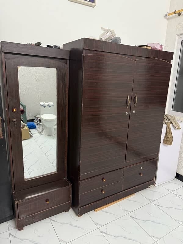 Cupboard and Mirror Dressing Table 0