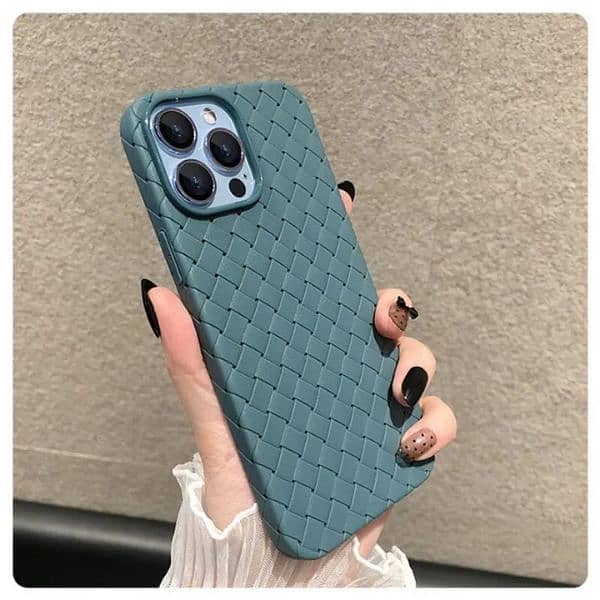 Luxury Breathable Mesh Grid Wave Case for iphone 3