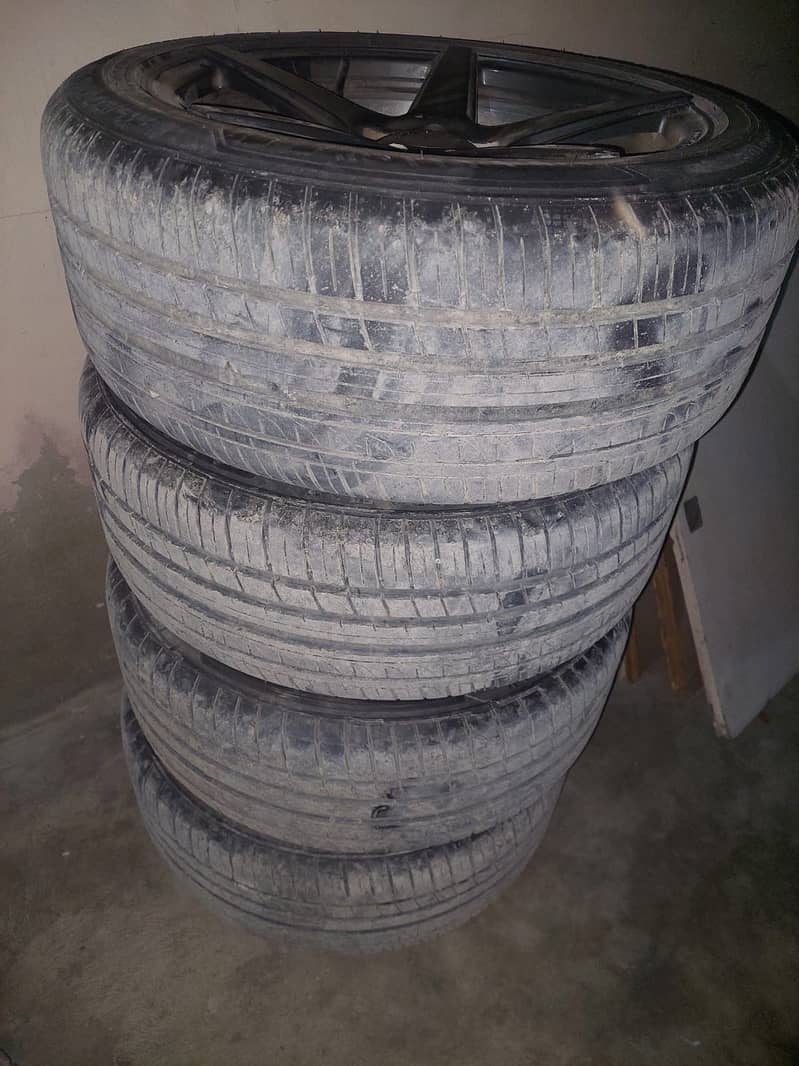 17 inch Tyres & Alloy Rims 6