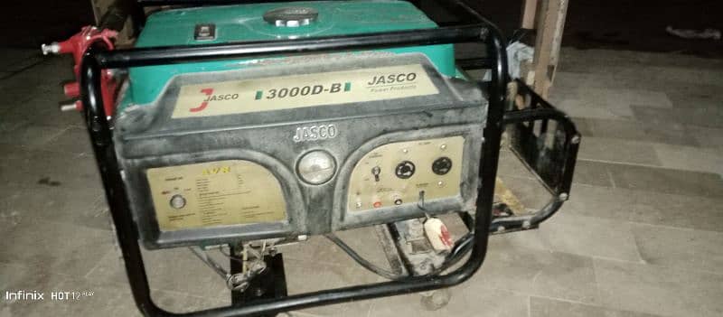 jasco 3kv used main generator 10by10 condition 0