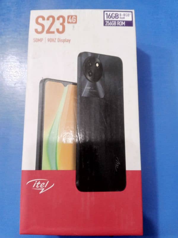 itel s23 16/256 gb 11.5 month warranty on 6