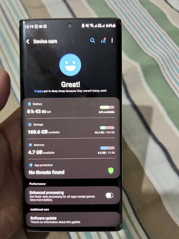 SAMSUNG NOTE 10+ 5G 12/256 GB 1