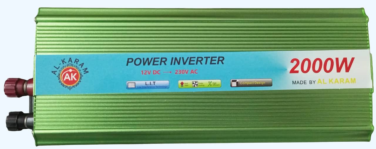 2000W INVERTER DC 12V TO AC 220V (AL-KARAM) 1