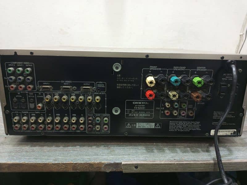 ONKYO  amplifier 110v model TX, SA601 without supply 4