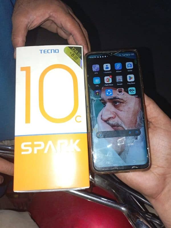 Tecno Spark 10c box and charger with 2 month warranty 2