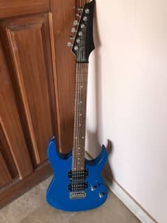 Bright Blue Electrical Guitar