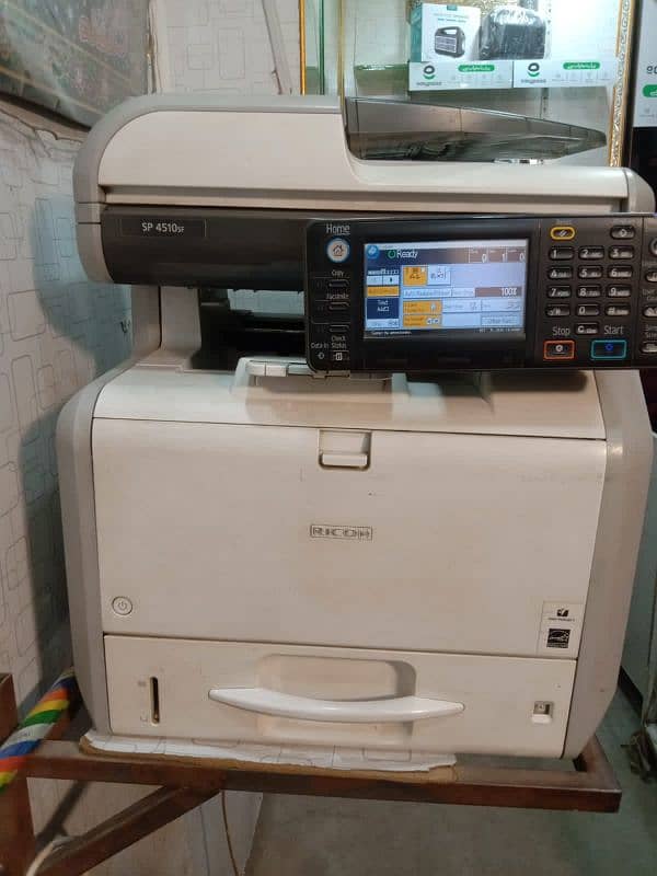 One season used. . . . 3 in 1. . . Photocopier and scanner printer. . 0