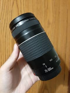 Canon 75-300 Zoom Lens For Dslr Camera