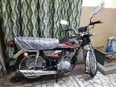 Honda CG 125 2024 Model 10 by 10 only 2950 km driven