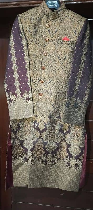 Indian Zari Sherwani 1