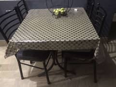 4 chair With Table | Dining table