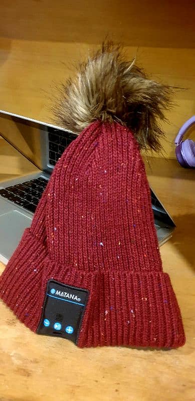 Bluetooth Hat Cap Knitted Winter 1