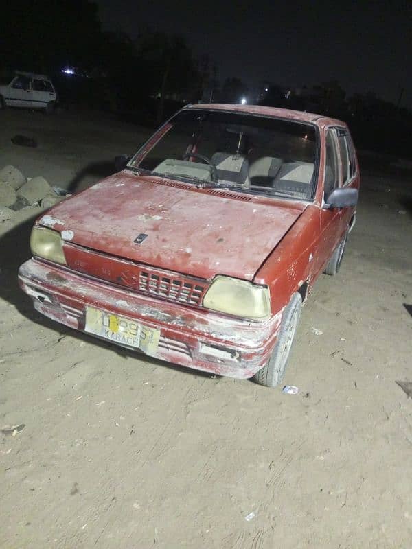 Suzuki Mehran VX 1990 Urgent Sale 1